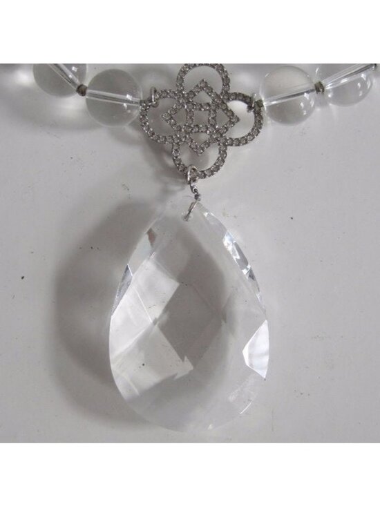 Valeska Crystal Other - Valeska Crystal Pendant Tear Drop Necklace А0617